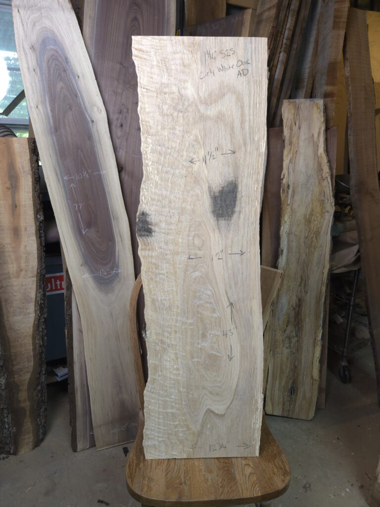 Curly White Oak – Fork Union – #001